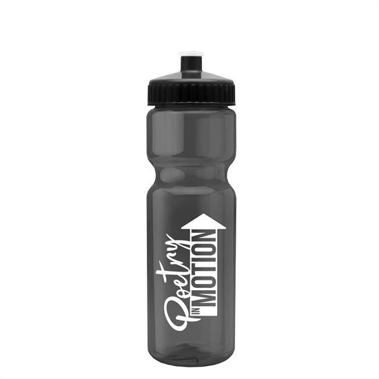 Custom 28 oz. Transparent Bottles