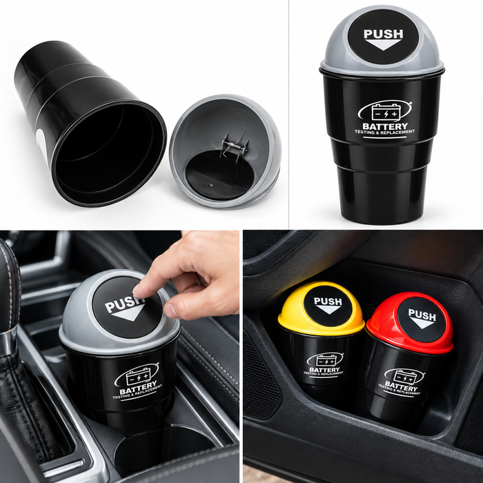 Mini Car Trash Can