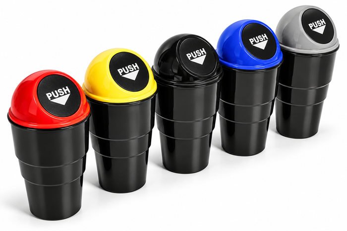 Mini Car Trash Can