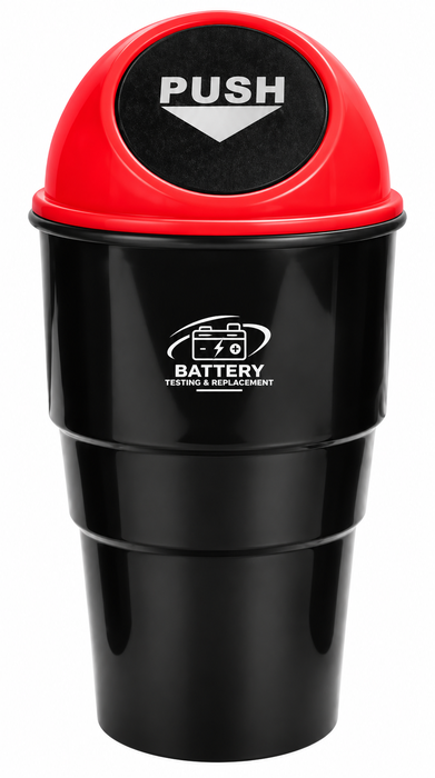 Mini Car Trash Can
