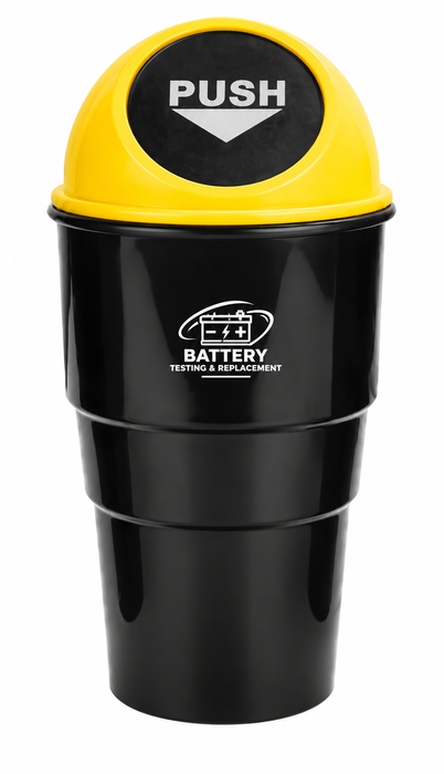 Mini Car Trash Can