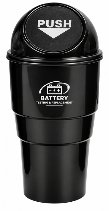 Mini Car Trash Can
