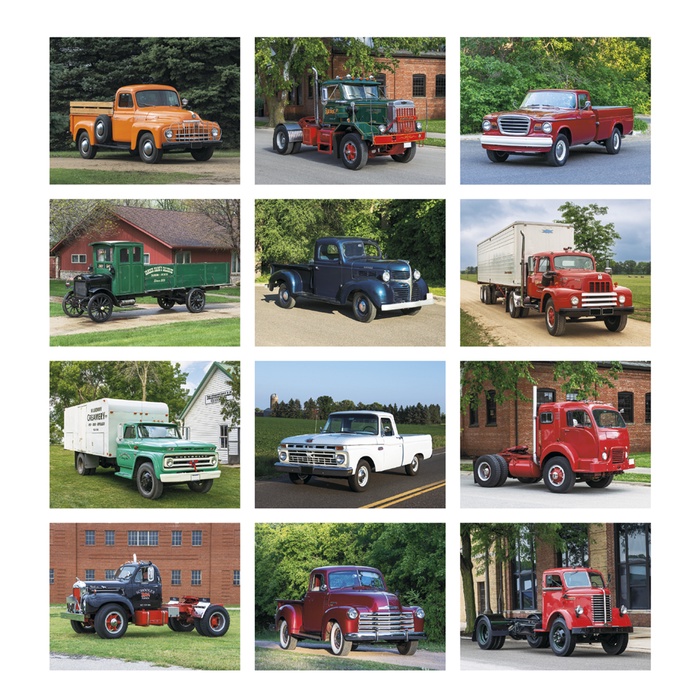 Treasured Trucks Wall Calendar - 2027