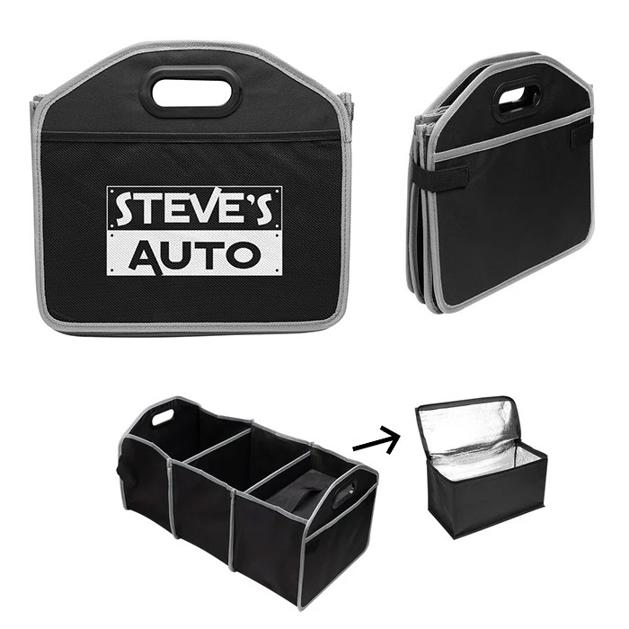 Trunk Organizer With Cooler Bag