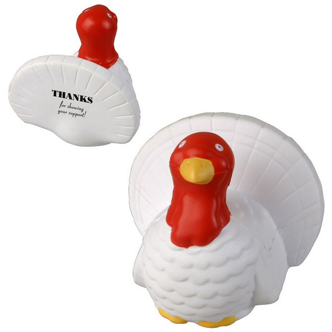 Imprinted Turkey Stress Balls