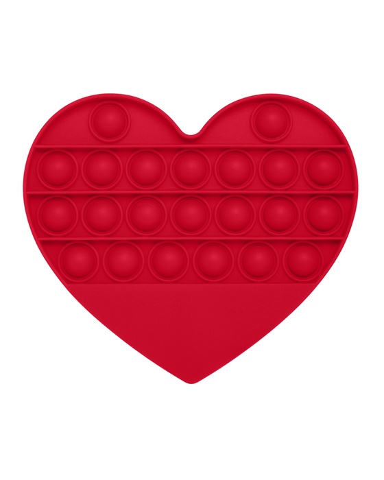 Push Pop Bubble Heart Shape Fidget Sensory Toy