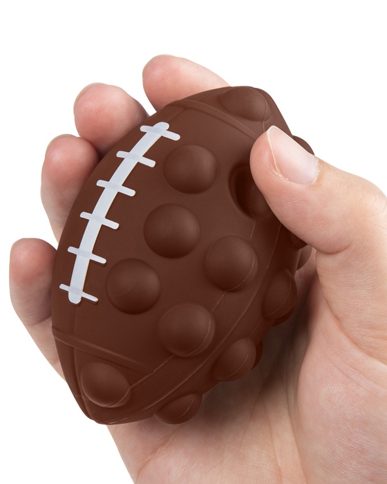 Football Shape Push Pop Fidget Sensory Toy