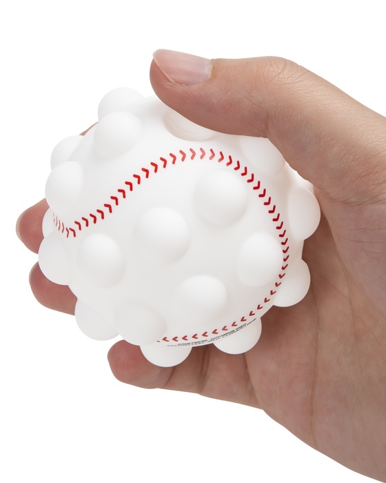 Baseball Shape Push Pop Fidget Sensory Toy