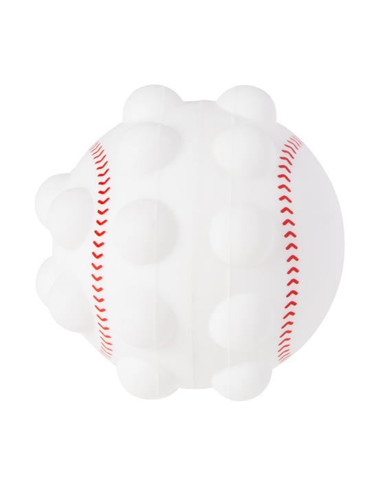 Baseball Shape Push Pop Fidget Sensory Toy