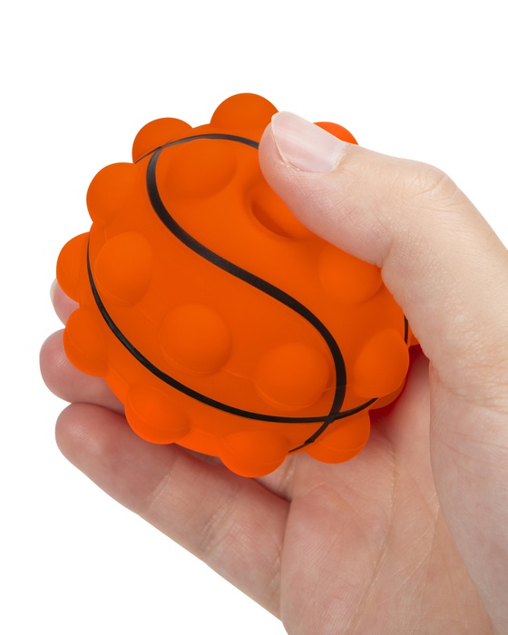 Basketball Shape Push Pop Fidget Sensory Toy
