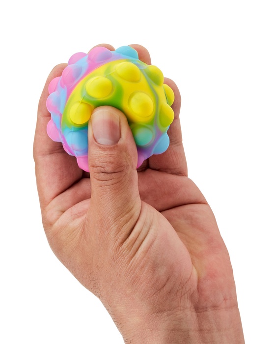 Imprinted Bubble Fidget Ball