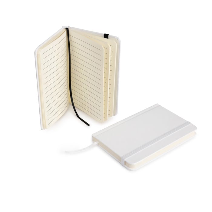 Prestige 3.5 x 5.5 Cardboard Journal Book (White)