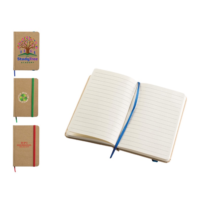 Personalized Prestige 3.5 x 5.5 Cardboard Journal Book