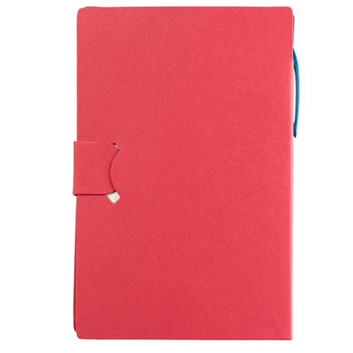 Write-Mate 4 x 6 Cardboard Memo Book with Pen - Unlined