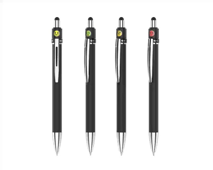 Emoji Spinner Soft Touch Stylus Pen
