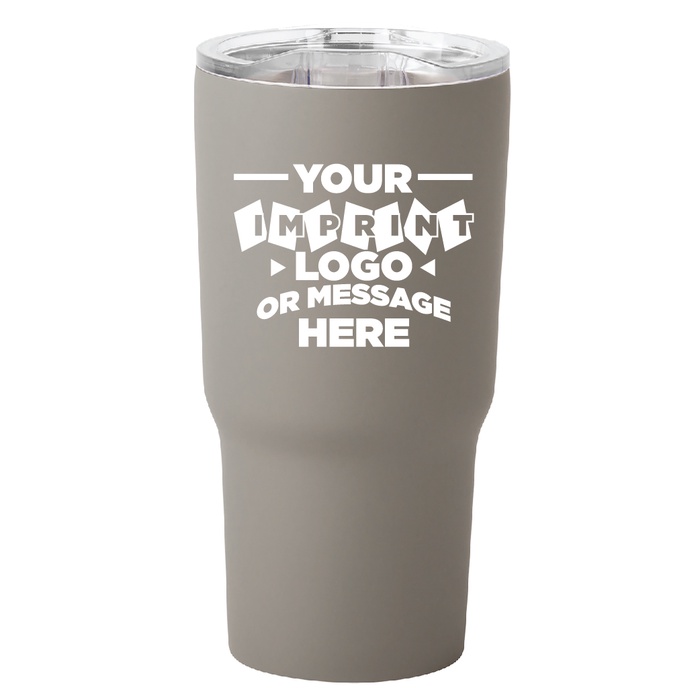 Soft Touch 20 oz. Stainless Steel Tumbler