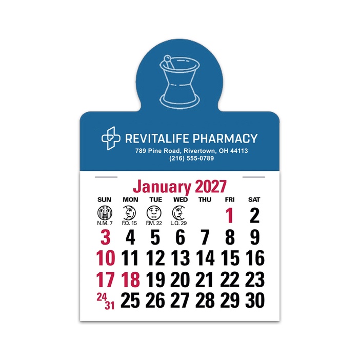 2-Color Stick Up Grid, English (14-Month) Mortar & Pestle - 2027