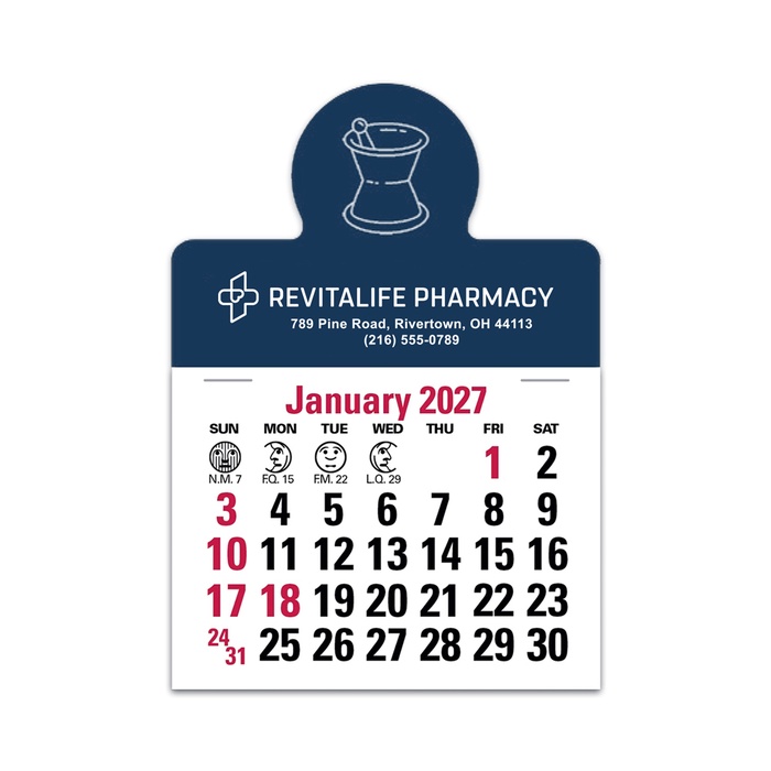 2-Color Stick Up Grid, English (14-Month) Mortar & Pestle - 2027