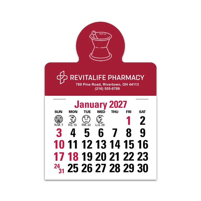 2-Color Stick Up Grid, English (14-Month) Mortar & Pestle - 2027