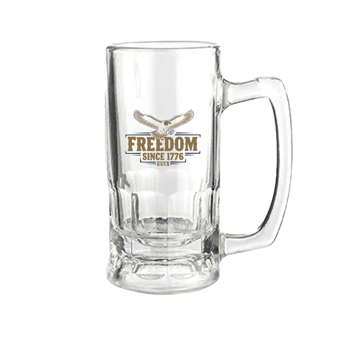 12 oz. Blaine USA Glass Beer Mug