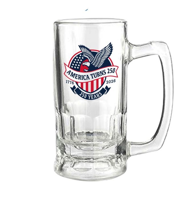 12 oz. Blaine USA Glass Beer Mug