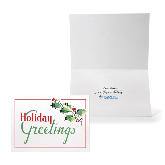 Premium Holiday Greeting Card