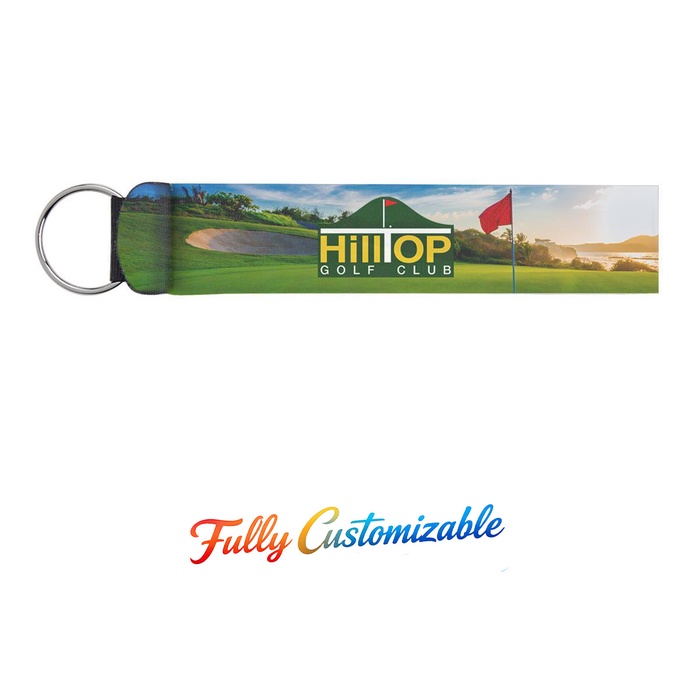Neoprene Wristband With Key Ring