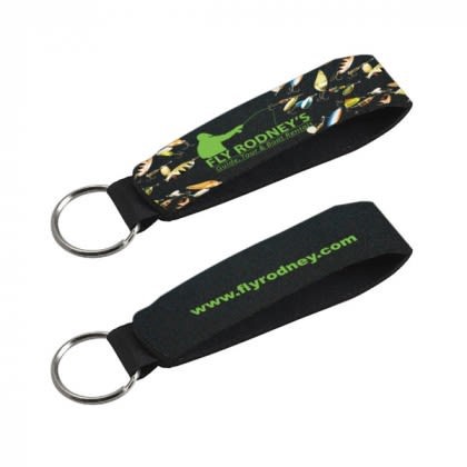 Neoprene Wristband With Key Ring
