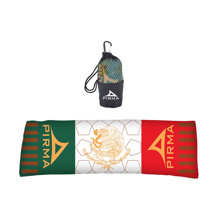 Cooling Towel in Mesh Pouch with Carabiner