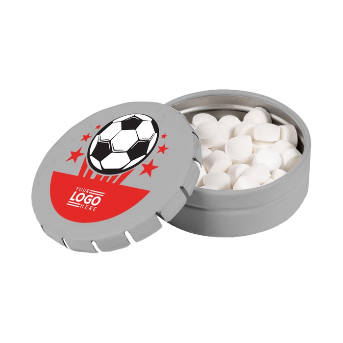 Soccer Theme Snap-It Tin-MicroMints®