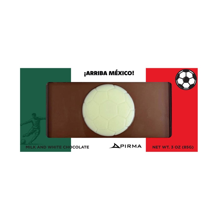 Soccer Two Tone Chocolate Bar