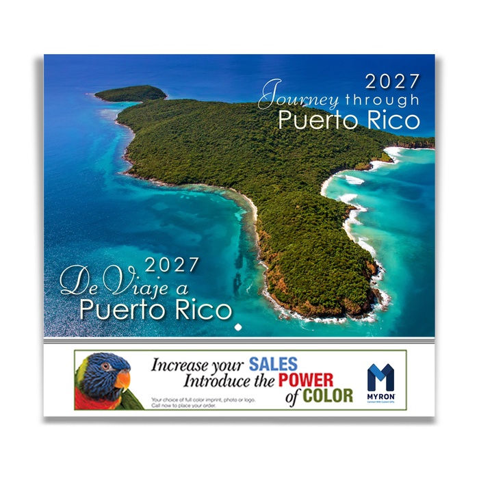 "De Viaje a Puerto Rico" Wall Calendar - 2027