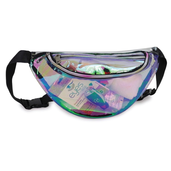 Clear Reflective Holographic Fanny Pack