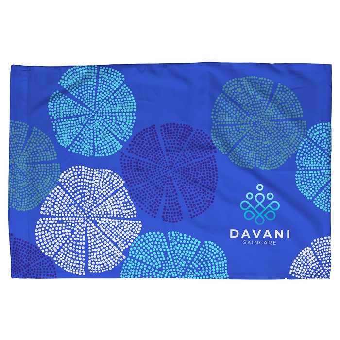 Poly Micro-Peach Pillow Case 20" x 30", 110 GSM - Full Color