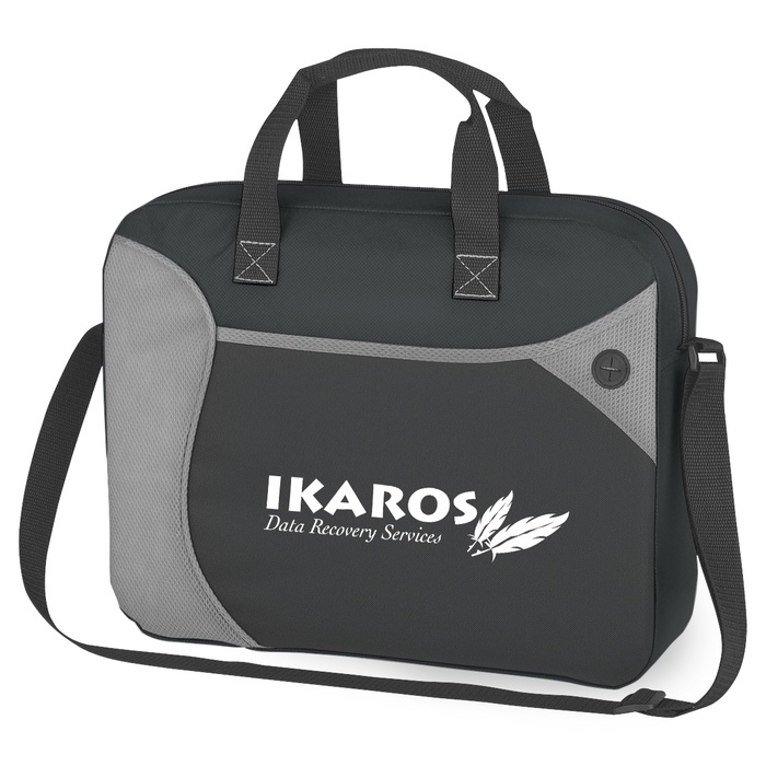 Wave Custom Briefcase Messenger Bags