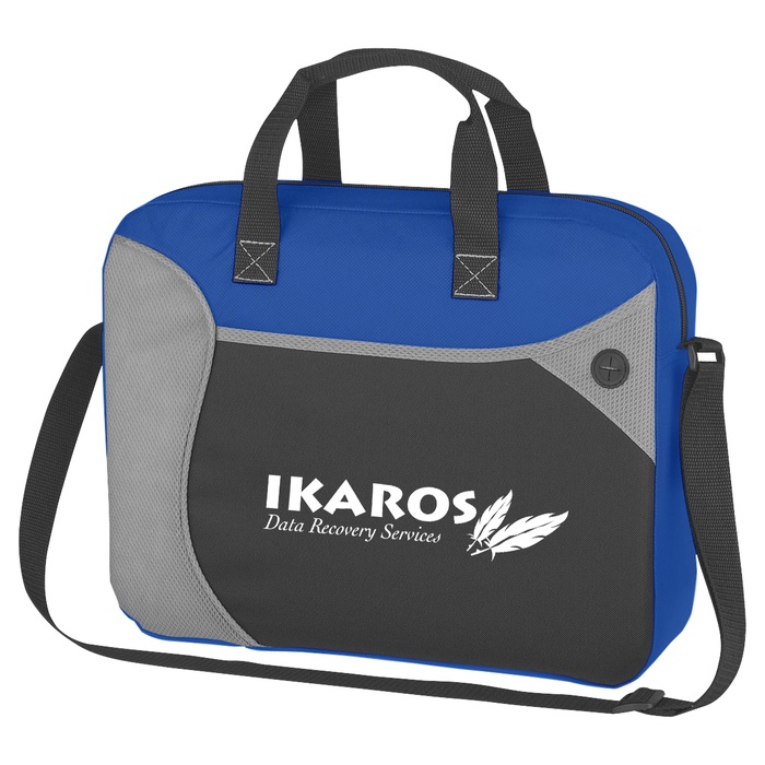 Wave Custom Briefcase Messenger Bags