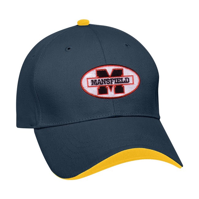 Customized Wave Sandwich Baseball Caps