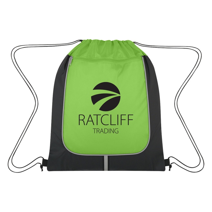 Wayfarer Stripe Custom Drawstring Sports Pack