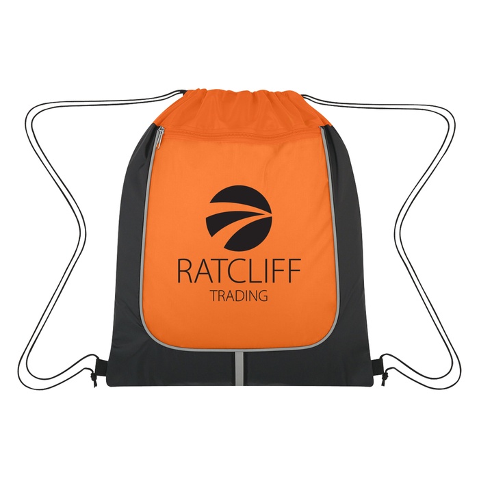 Wayfarer Stripe Custom Drawstring Sports Pack