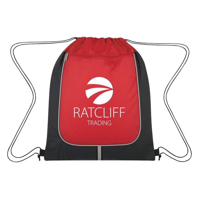 Wayfarer Stripe Custom Drawstring Sports Pack