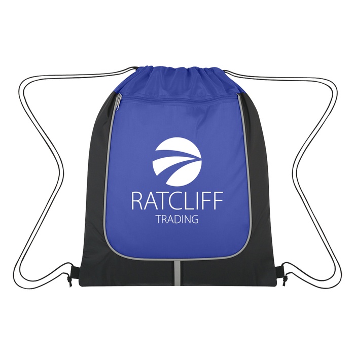 Wayfarer Stripe Custom Drawstring Sports Pack