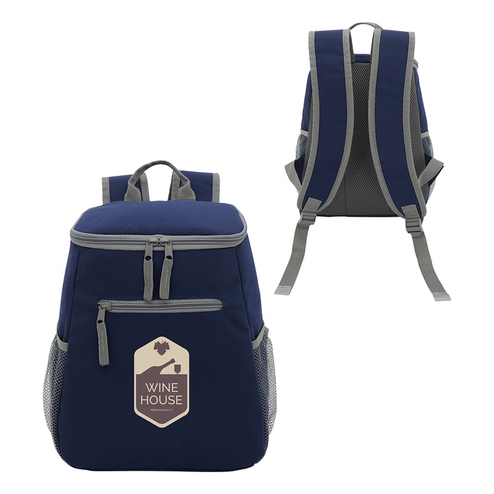 Cabana 20-Can Polyester Cooler Backpack