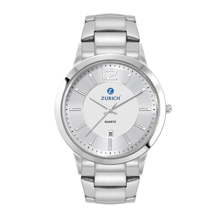 Men's Silver Stainless Steel Watch - The Executive Steel Timepiece