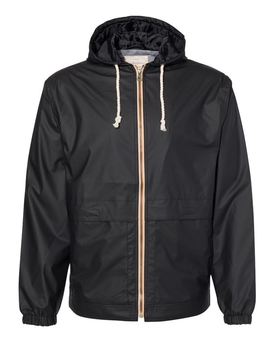 Weatherproof Unisex Vintage Hooded Rain Jacket
