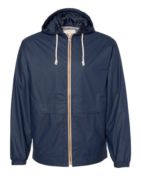 Weatherproof Unisex Vintage Hooded Rain Jacket