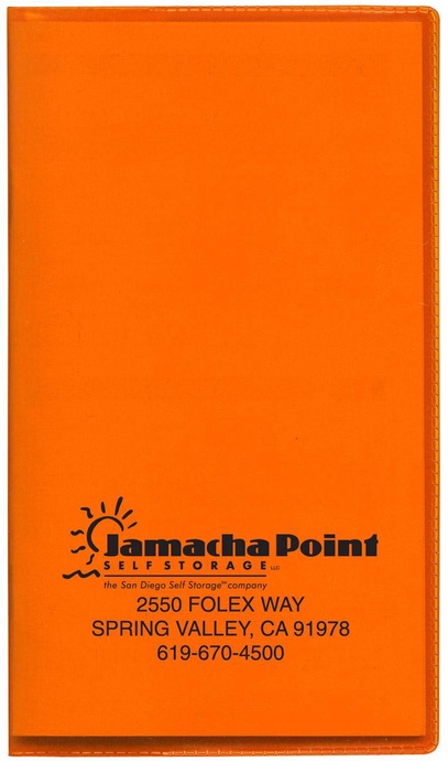 Weekly Pocket Planner with Imprinted Translucent Cover - 2026
