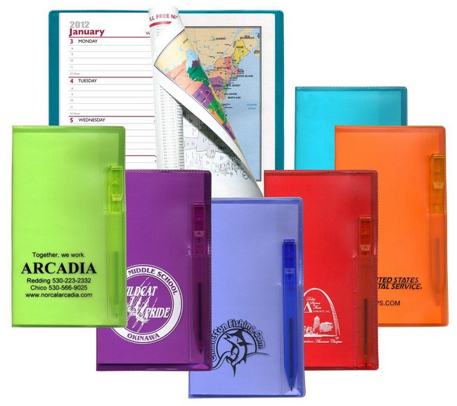 Custom Weekly Pocket Planner with Pen - 2026