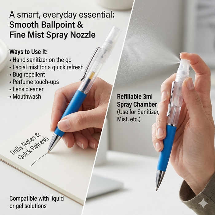 Hand Sanitizer Spray Pen-Refillable 0.1fl oz.