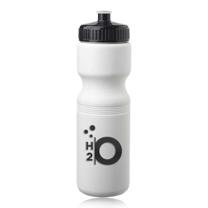28 oz. Push Cap Plastic Water Bottles