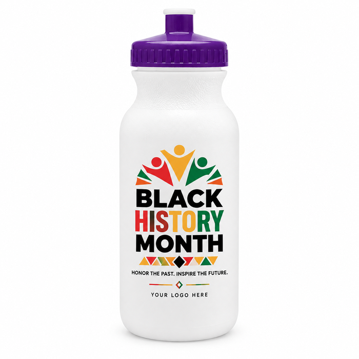 Celebrate Black History 20 Oz. Bike Bottle